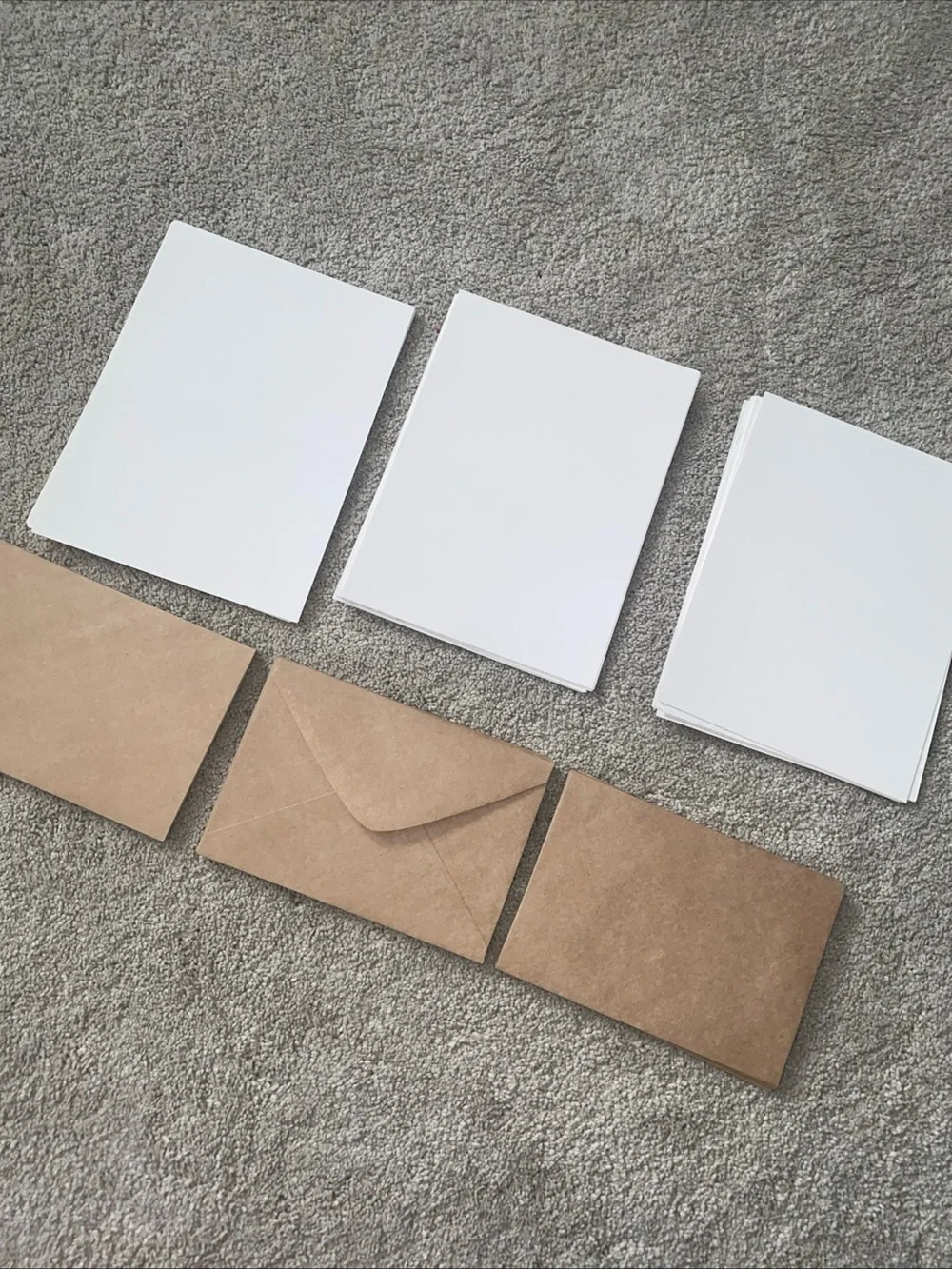 24 Baby Shower Thank You Cards With Envelopes Teddy Bears Floral Brown Blue